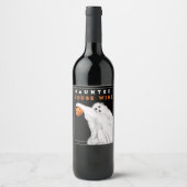 Spooky Drink feestdecoraties Wijn Etiket (Voorkant)