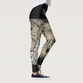 Spooky Drinken labels Halloween, heks tovenaar Leggings (Rechts)