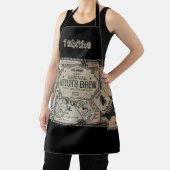 Spooky Drinken labels Halloween, heks tovenaar Schort (Insitu)