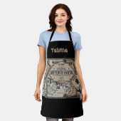 Spooky Drinken labels Halloween, heks tovenaar Schort (Gedragen)