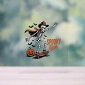 Spooky Dude Spooky Seizoen Acryl Bord (Neutraal)