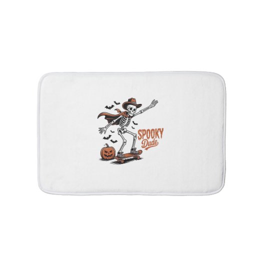 Spooky Dude Spooky Seizoen Badmat (Voorkant)