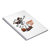 Spooky Dude Spooky Seizoen Notitieboek (Rechterzijde)