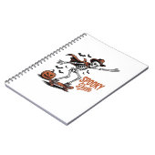 Spooky Dude Spooky Seizoen Notitieboek (Linkerzijde)