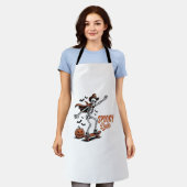 Spooky Dude Spooky Seizoen Schort (Gedragen)