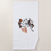 Spooky Dude Spooky Seizoen Strandlaken (Voorkant)