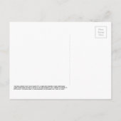 Spooky Eclipse Storm Clouds 2017 Aankondigingskaart (Achterkant)