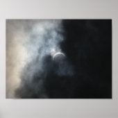 Spooky Eclipse Storm Clouds 2017 Poster (Voorkant)