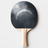 Spooky Eclipse Storm Clouds 2017 Tafeltennisbatje (Achterkant)