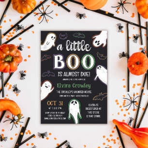 Spooky een beetje boo halloween Baby shower Kaart