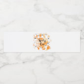 Spooky een eerste Halloween verjaardagsfeestje Waterfles Etiket (Enkel label)