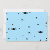 Spooky Een Halloween Ghost meisje 1e verjaardag fe Kaart (Achterkant)