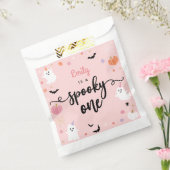 Spooky Een Halloween Leuke Ghost 1e Verjaardag Bedankzakje (Gezegeld)