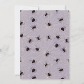 Spooky Een Halloween Motieven Roze 1e Verjaardag Kaart (Achterkant)