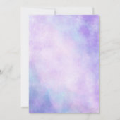 Spooky een Halloween verjaardagsfeestje sjabloon Kaart (Achterkant)