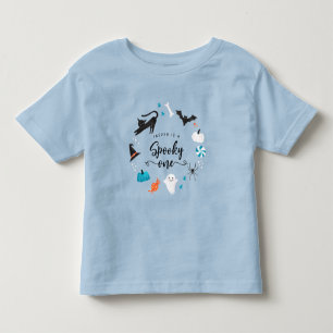 Spooky Een Jongen Verjaardagsfeestje Peuter T-shir Kinder Shirts