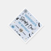 Spooky één! Jongens Halloween 1e verjaardagsfeestj Servet (Hoek)