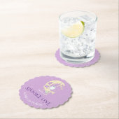 Spooky Een Leuke Ghost Halloween 1e Verjaardag Kartonnen Onderzetters (Insitu)