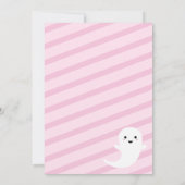 Spooky een meisje eerste verjaardag kaart (Achterkant)