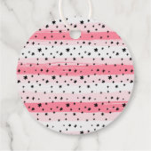 Spooky één! Meisjes Halloween 1e verjaardagsfeestj Bedankjes Labels (Achterkant)