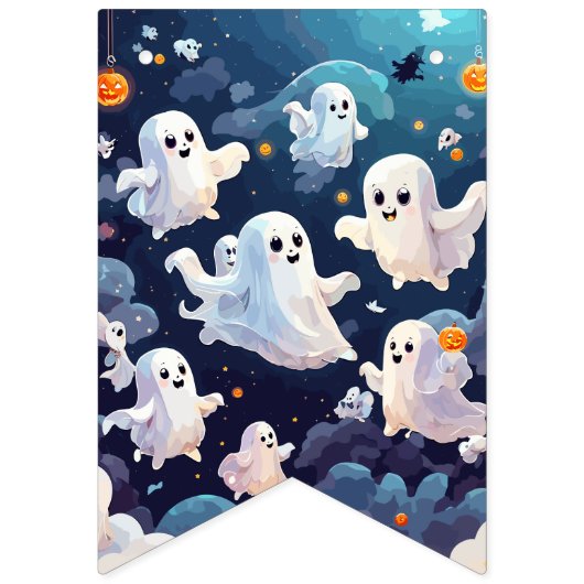 Spooky een schattig Halloween Verjaardag Vlaggetjes (Eerste vlag)