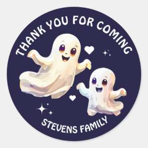 Spooky een Schattige Halloween spook verjaardag Da Ronde Sticker
