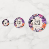 Spooky Elegance Halloween Bloemen Krans Collectie Confetti (Voorkanten)