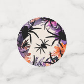Spooky Elegance Halloween Bloemen Krans Collectie Confetti (Kleine voorkant)