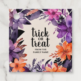 Spooky Elegance Halloween Bloemenkrans Collectie Bedankjes Labels