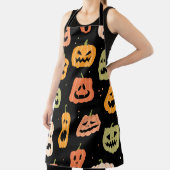 Spooky elegantie: Halloween pompoenkunst Schort (Insitu)