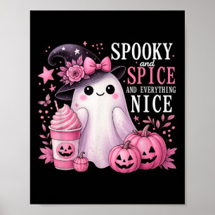 Spooky en kruidig en alles wat leuk is Halloween S Poster