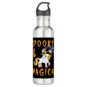 Spooky en Magical Halloween Costume Waterfles (Voorkant)
