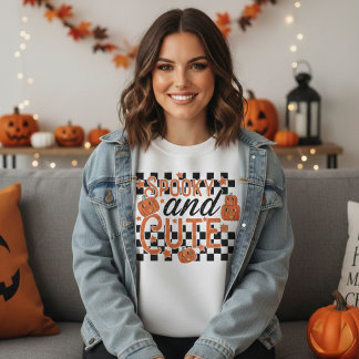 Spooky en Schattige Retro Halloween Trui