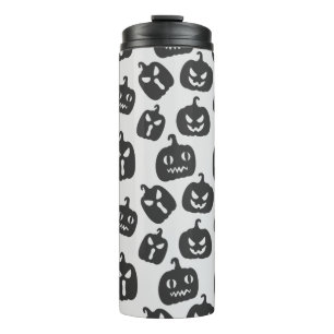 Spooky en Smile Pompoen Thermische Tumbler Thermosbeker