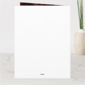 Spooky Enge Griezelige Horror Halloween Theme Doll Kaart (Achterkant)