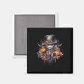 Spooky enge Halloween Ghost Magneet (Voorkant / Achterkant)