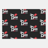 Spooky enge Halloween spook inpakpapier (Voorkant 3)