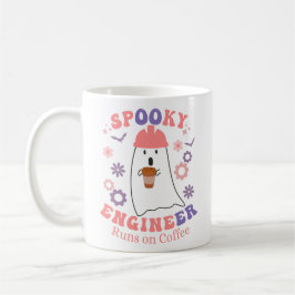 Spooky Engineer draait op koffie Koffiemok