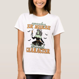 Spooky ER verpleegkundigen Halloween nachtdienst T-shirt