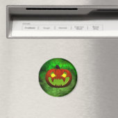Spooky Evil Halloween Pumpkin Magneet (Insitu (Vaatwasser))