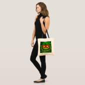 Spooky Evil Halloween Pumpkin Tote Bag (Voorkant (model))