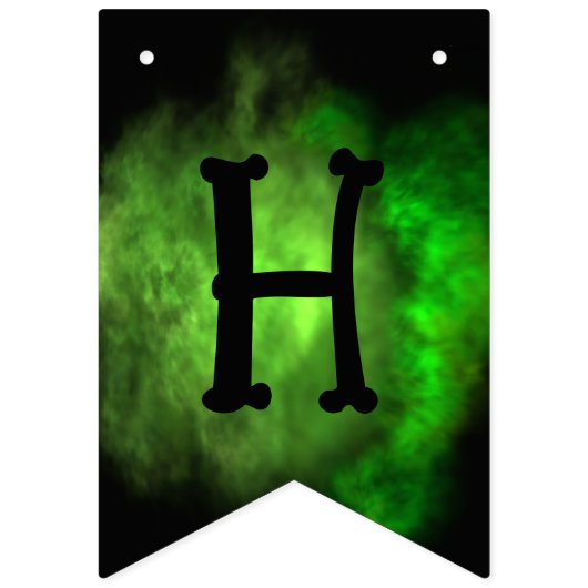 Spooky Evil Halloween Pumpkin Vlaggetjes (Tweede vlag)
