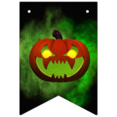 Spooky Evil Halloween Pumpkin Vlaggetjes (Eerste vlag)