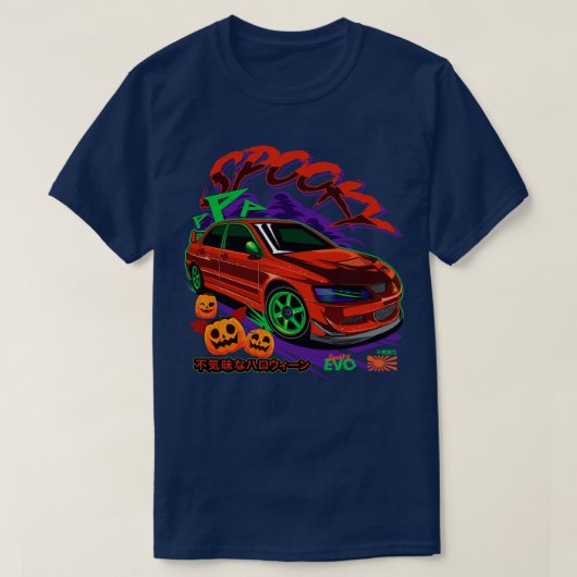 Spooky Evo T-shirt (Design voorkant)