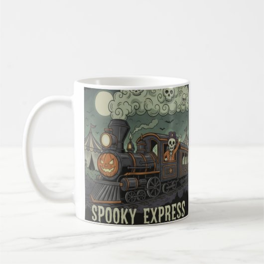 Spooky Express Mug  Koffiemok (Links)