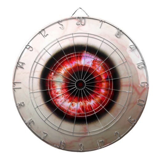 Spooky Eyeball Dartbord (Voorkant)