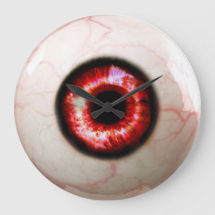 Spooky Eyeball Grote Klok