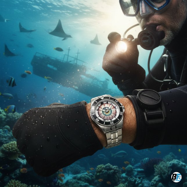 Spooky Eyeball Illustration  2025 horror Horloge (Creator heeft geüpload)