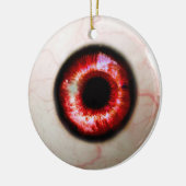 Spooky Eyeball Keramisch Ornament (Links)