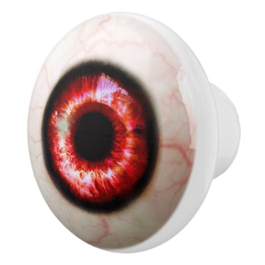 Spooky Eyeball Keramische Knop (Rechts)